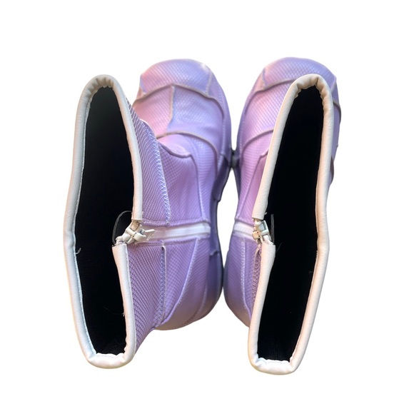 DEMONIA LAVENDER HOLOGRAM STACKERS MENS SIZE 10 - Picture 4 of 10